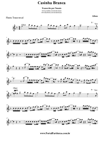 Gilson  score for Flute