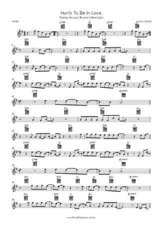 Gino Vannelli  score for Acoustic Guitar