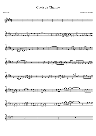 Guilherme Arantes Cheia de Charme score for Trumpet