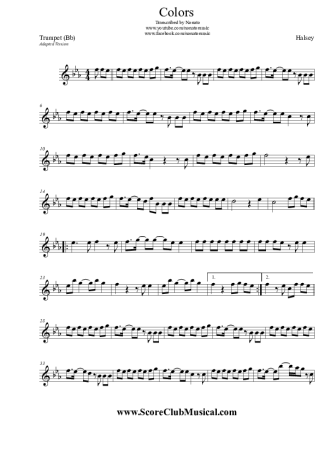 Halsey  score for Trumpet