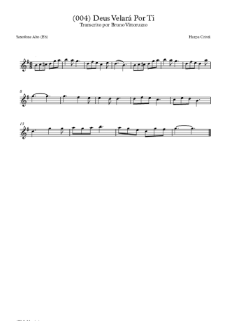 Harpa Cristã  score for Alto Saxophone