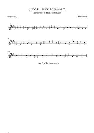 Harpa Cristã  score for Trumpet