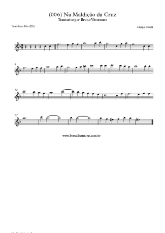 Harpa Cristã  score for Alto Saxophone