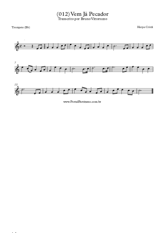 Harpa Cristã  score for Trumpet