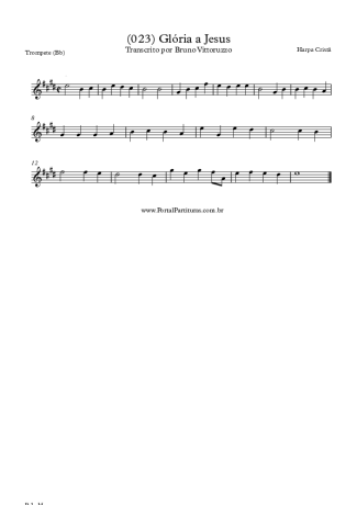 Harpa Cristã  score for Trumpet