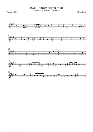 Harpa Cristã  score for Trumpet