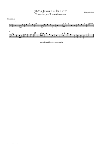 Harpa Cristã  score for Cello