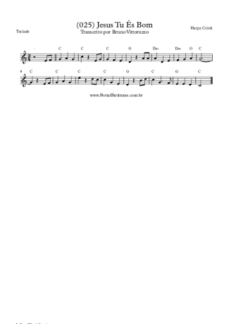 Harpa Cristã  score for Keyboard