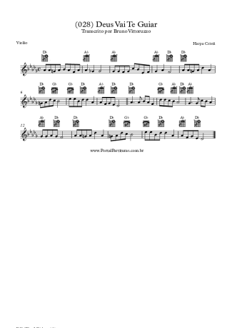 Harpa Cristã  score for Acoustic Guitar