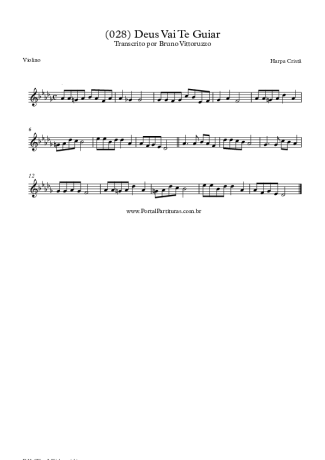 Harpa Cristã  score for Violin