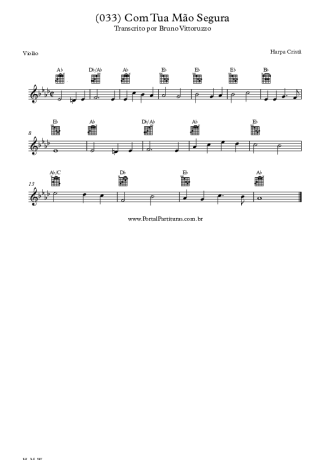 Harpa Cristã  score for Acoustic Guitar