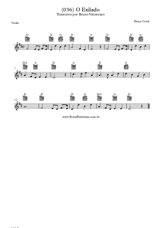 Harpa Cristã  score for Acoustic Guitar