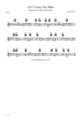 Harpa Cristã  score for Acoustic Guitar