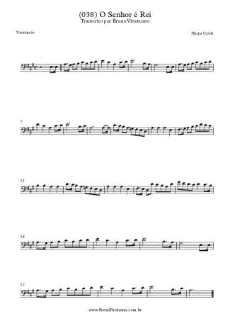 Harpa Cristã  score for Cello