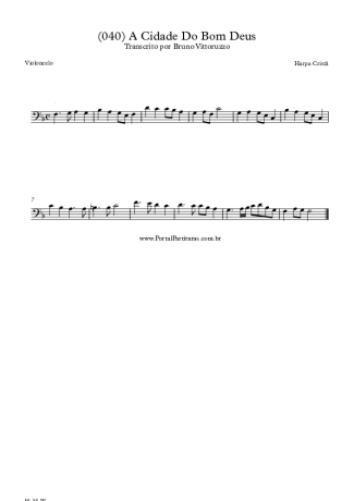 Harpa Cristã  score for Cello