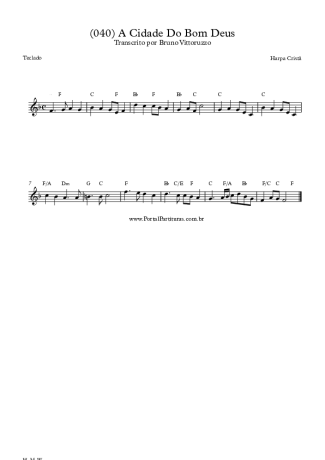 Harpa Cristã  score for Keyboard