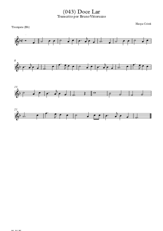 Harpa Cristã  score for Trumpet