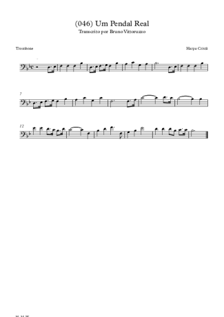 Harpa Cristã  score for Trombone