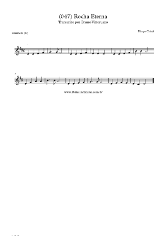 Harpa Cristã  score for Clarinet (C)