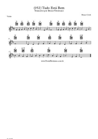 Harpa Cristã  score for Acoustic Guitar