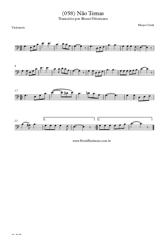 Harpa Cristã  score for Cello