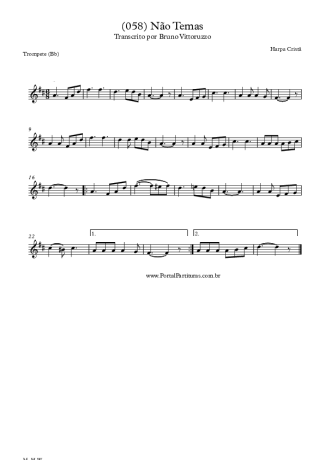 Harpa Cristã  score for Trumpet