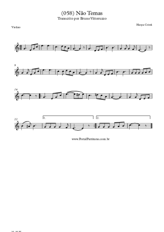 Harpa Cristã  score for Violin