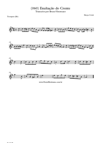 Harpa Cristã  score for Trumpet