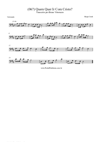 Harpa Cristã  score for Cello