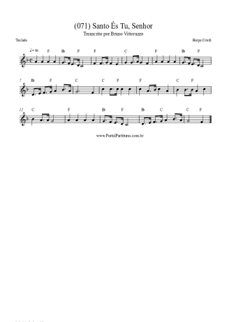 Harpa Cristã  score for Keyboard