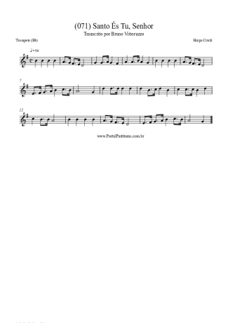 Harpa Cristã  score for Trumpet