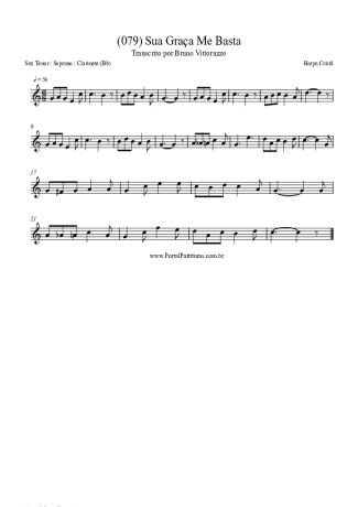 Harpa Cristã  score for Clarinet (Bb)