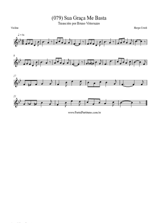 Harpa Cristã  score for Violin