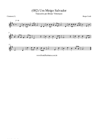 Harpa Cristã  score for Clarinet (C)