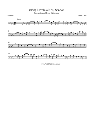 Harpa Cristã  score for Cello