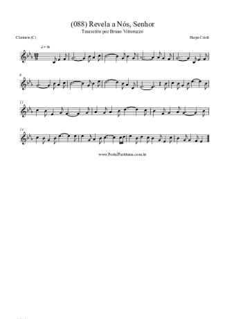 Harpa Cristã  score for Clarinet (C)