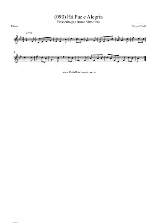 Harpa Cristã  score for Flute