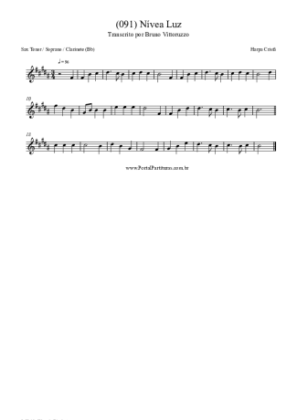 Harpa Cristã  score for Tenor Saxophone Soprano (Bb)