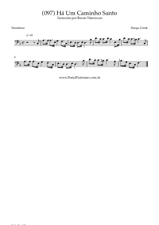 Harpa Cristã  score for Trombone