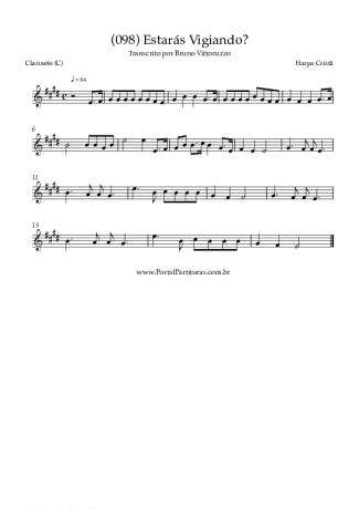 Harpa Cristã  score for Clarinet (C)