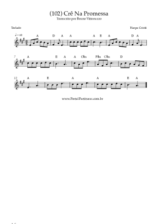 Harpa Cristã  score for Keyboard