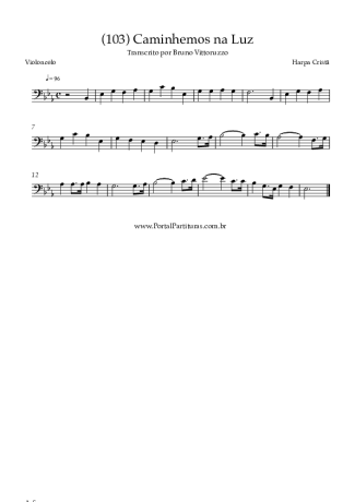 Harpa Cristã  score for Cello