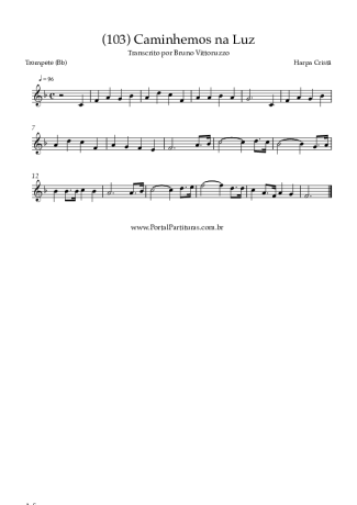 Harpa Cristã  score for Trumpet