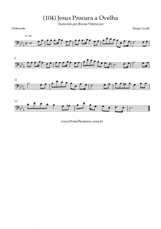 Harpa Cristã  score for Cello