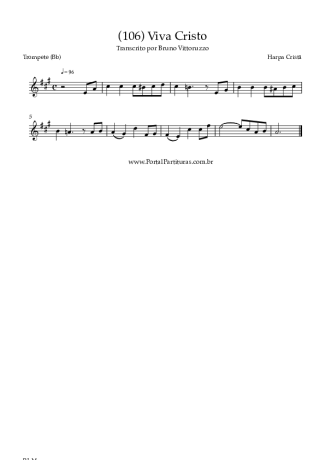 Harpa Cristã  score for Trumpet