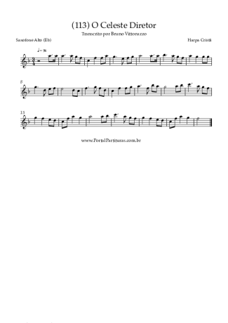 Harpa Cristã  score for Alto Saxophone