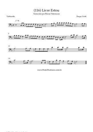 Harpa Cristã  score for Cello