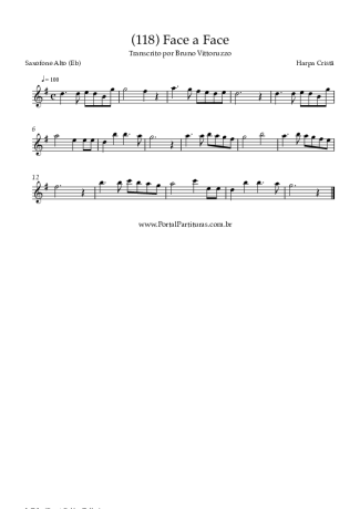 Harpa Cristã  score for Alto Saxophone