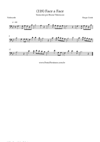 Harpa Cristã  score for Cello