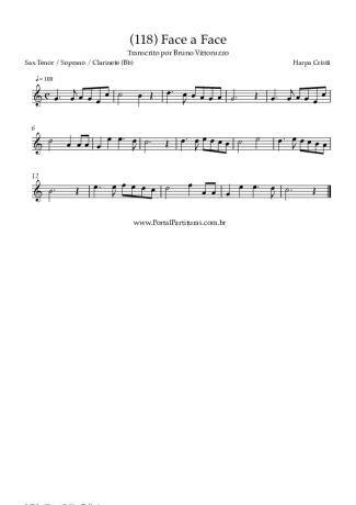 Harpa Cristã  score for Clarinet (Bb)